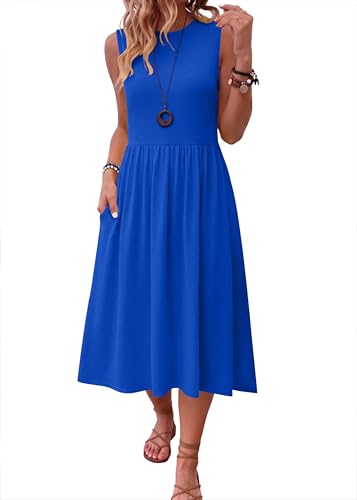 HOTOUCH Sleeveless Summer Dresses