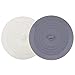 V-TOP Tub Stopper 2 Pack, 6 inches Large Silicone Bathtub Stopper Drain Plug Sinks Hair Stopper Flat Suction Cover for Kitchen Bathroom and Laundry primary