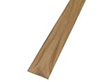 SeaTeak Tongue and Groove Teak Plank, 7/16 x 60-Inch