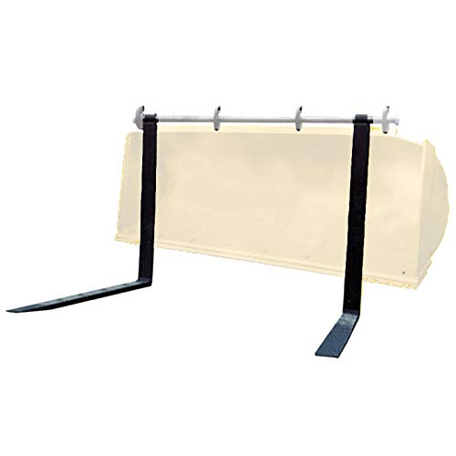 Titan Attachments Pin Type Bucket Pallet Forks 48" Pair Solid Steel Pricepulse