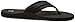 Quiksilver Men's Monkey Wrench 3 Point Sandal, Black/Black/Brown, 13 M US