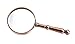 Smileto Handheld Magnifier, Classic Design 75mm 6X Magnifying Glass Loupe for Reading, Low Vision, Inspection, Craft, Jewelry
