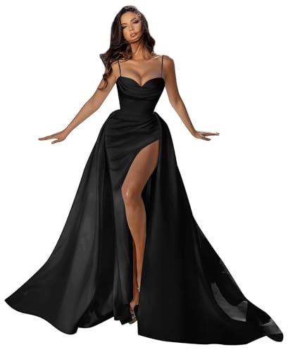 Satin Prom Dresses for Women 2025 Long Sweetheart