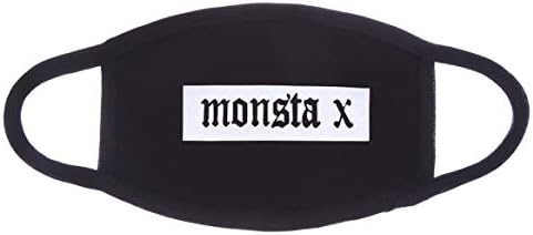 yangzhoujinbei Exquisite KPOP Monsta X Concert Same Style Mask Anti-Dust Unisex Cotton Fans Hot Gift(None Little chart Monsta X)