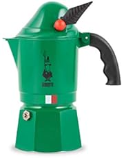 Bialetti - Moka Express Alpina: Iconic Stovetop Espresso Maker, Moka Pot 3 Cups (4.3 Oz - 130 Ml), Aluminium, Silver