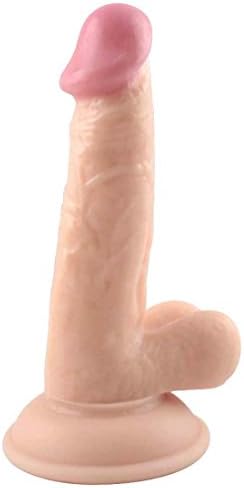 Gaogoo Suction Cup Dil-do 7.1" G Spot Vibrat-or for Women