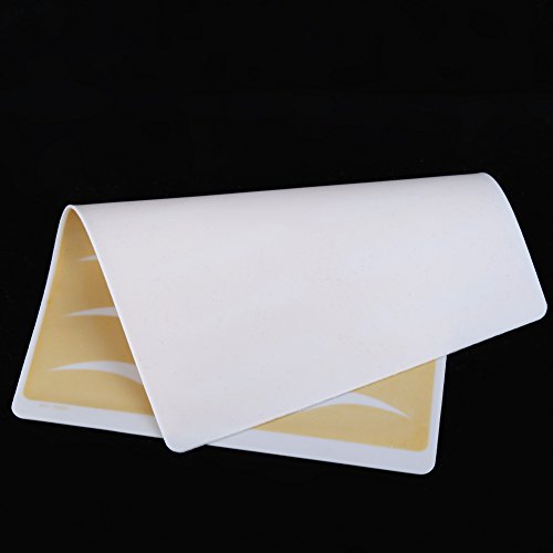 Fake Eyebrow Tattoo Practice Training Silicone Skin Sheet Pro 3D Makeup Eyebrow Tattoo Practice Skin