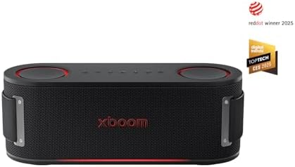 xboom Bounce,Speaker Bluetooth Portatile, Cassa Altoparlante Impermeabile e Antipolvere IP67, Fino a 30h di Autonomia,Compatibile con (Google, Siri, Alexa)