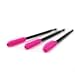 OKDEALS 250 Pieces Disposable Mascara Wands Silicone, Eyelash Brush, Makeup Mascara Applicators Kit, 5 Colors