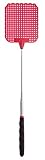 SE - Fly Swatter - Cushion Grip, Telescopic, Assorted Colors - EFS2672-1