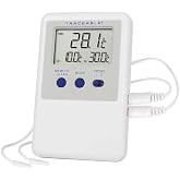 Traceable Ultra Calibrated Refrigerator/Freezer Thermometer (2 Bullet Probes)