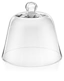IVV Glassware Cake Dome 10-1/4-Inch Diameter 9-1/2-Inch Height Le Campane 6976/1
