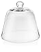 IVV Glassware Cake Dome 10-1/4-Inch Diameter 9-1/2-Inch Height Le Campane 6976/1