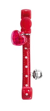 Hunter Katzenhalsband Glossy Dots, mit Sicherheitsverschluss