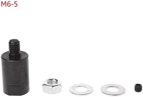 Qiulip 3.17/4/5/6/8mm Axle Motor Shaft Coupler Sleeve Saw Blade Coupling Chuck Adapter
