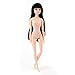 Abbyfrank American Plastic Fashion Doll Movable Joints With Head Female Figure Naked Body Kids(7)