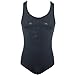 YiZYiF Men's Soft Smooth Freestyle Wrestling Singlet Bodysuit Underwear Black Medium