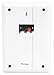4 Rockville RockSlim White Home Theater 5.25″ 240w Easy Wall Mount Slim Speakersthumb 3