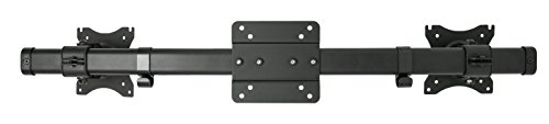 VIVO Dual VESA Bracket Adaptor Horizontal Assembly Mount for 2 Monitor Screens up to 27" (MOUNT-VW02A)