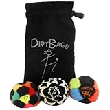 DirtBag Medley Footbag Hacky Sack 3 Pack - Multi Color