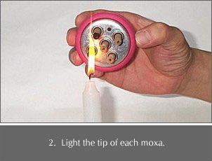 Smokeless Pipe Moxa (Black)