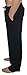 At The Buzzer 14500-Black-L Men's Pajama Pants/Sleepwear/PJs
