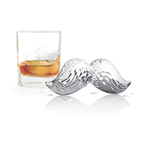 image for Tovolo 22010-0048 Leak-Free, Slow-Melting Novelty Mustache Ice Silicon