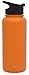 Simple Modern 32 Ounce Summit Water Bottle - Stainless Steel Tumbler Metal Flask +2 Lids - Wide Mouth Double Wall Vacuum Insulated Orange Leakproof -Autumn Orange (SUMMIT-BOOT-CHUG)