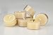 Bluecorn 100% Pure Beeswax Tealight Candles | Natural Beeswax, Ivory White Tea Lights | Long Burn (4-5 Hours) | Soy, Paraffin, & Fragrance Free, Bulk 48-Pack | Handmade in Colorado