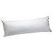 AllerEase 100% Cotton Allergy Protection Medium Density Body Pillow - Breathable, Hypoallergenic Fiber Fill, Prevents Buildup of Dust Mites and Household Allergens, Allergist Recommended, 20" x 54" primary