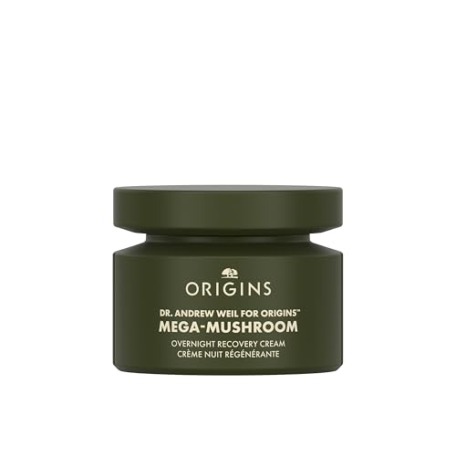 Origins Mega-Mushroom Overnight Recovery Skin Barrier Cream | For Deep Overnigh…