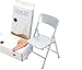 Phicen 1/6 Scale Folding Chair Playsets for Action Figures BJD Dolls Soldiers (Silver)