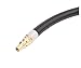 KIBOW 10Ft Low Pressure Propane Quick-Connect Hose-3/8 Inch SAE Female Flare Fitting & Male Full Flow Plug for RVs
