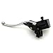 TC-Motor 7/8'' 22mm Alloy Front Brake Master Cylinder Handle Lever for Kawasaki KZ200 KZ400 KZ550 KZ650 KZ700 Dirt Motor Bike Motorcycle