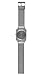 Moulin Unisex Digital One-Touch Mesh Band Silver Watch #3388.75751