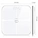 RENPHO Premium Smart Body Fat Scale Body Analyzer Monitor with 15 Essential Body Composition Measurement, Bluetooth Digital Weight BMI Bathroom Scale with App, 396 lbs White