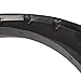 Fender Flares Compatible with 2009-2014 Ford F150, Pocket Rivet Style Matte Black Finish PP Wheel Cover Protector Vent Trim IKON MOTORSPORTS 2010 2011 2012 2013