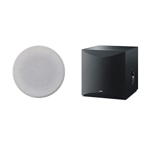Yamaha NS-IC400WH in-Ceiling Speakers, White Yamaha 10