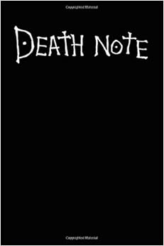 Death Note: Anime Notebooks, Motivation, Inspiring, Journal, Death Note, by Anime Notebooks Death Note: Anime Notebooks, Motivation, Inspiring, Journal, Death Note, by Anime Notebooks