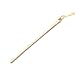 chelseachicNYC Tiny Jewel Minimal Simple Vertical Bar Necklace Gold