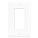 ENERLITES Decorator Light Switch or Receptacle Outlet Wall Plate, Gloss Finish, Mid-Size 1-Gang 4.88
