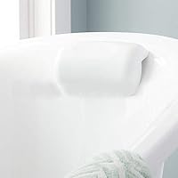 xiaokkiss Bathtub Pillow Durable PU Self Crust Waterproof Massage Bathtub Cushion Non-Slip Bath Pillow Universal Bathtub Pillow