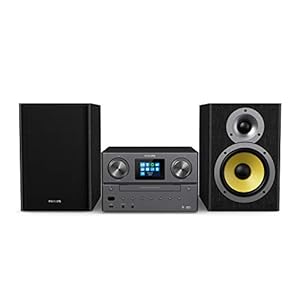 Philips M8905/10 Stereo-installatie met Bluetooth en Internetradio DAB+/FM, Microsysteem (USB, Spotify Connect, CD, MP3…