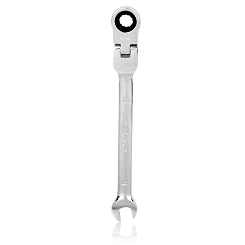 8mm Flexible Head Ratchet Action Wrench Spanner Nut Tool