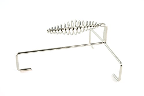 Charcoal CompanionHimalayan Salt Plate Staineless Steel Press - Salt Plate Holder To Press Food On Grills 12" X 8" X 1.5" CC5158