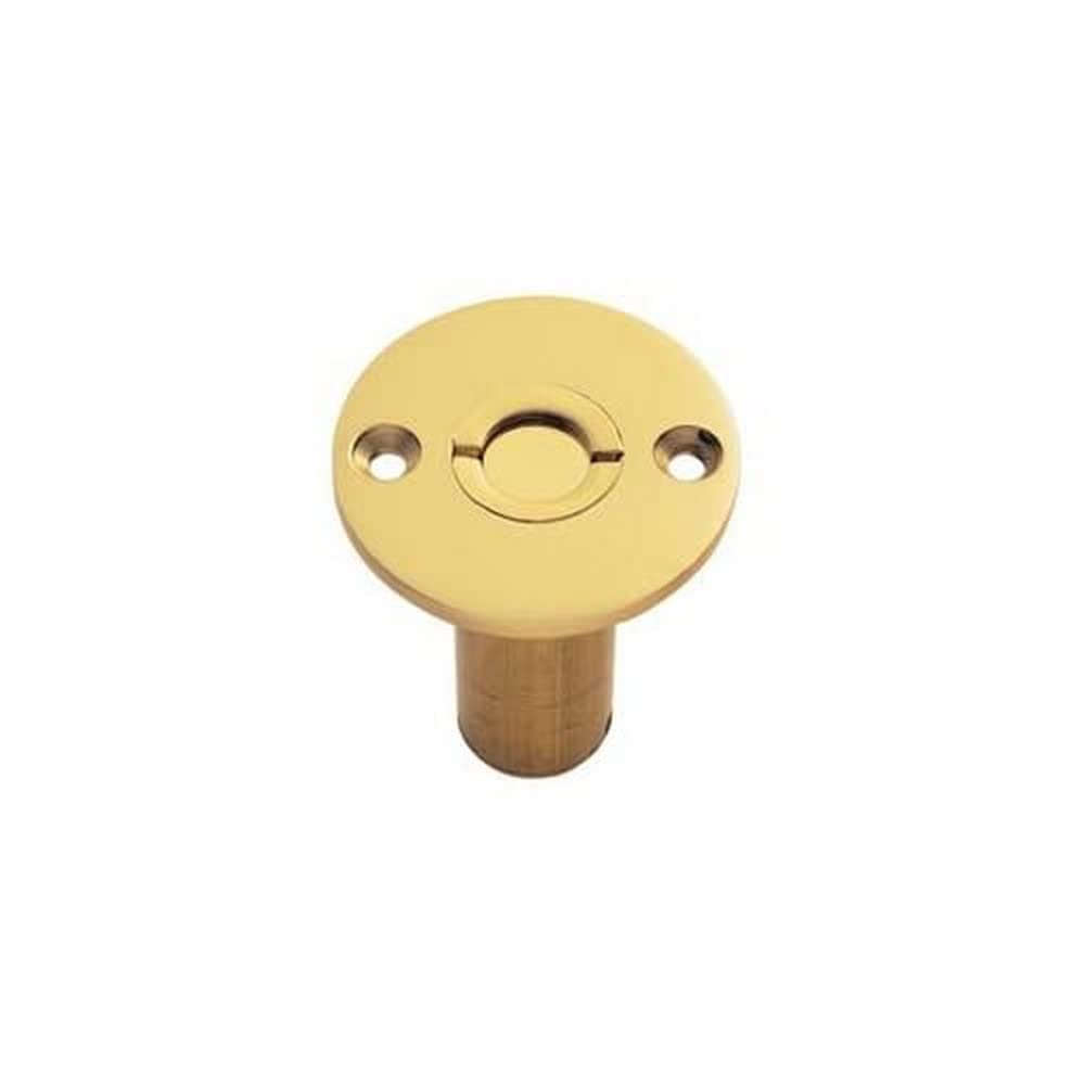 Carlisle Brass AQ46CP DUST EXCLUDING Socket for Flush Bolt (Wood ONLY) C/W Screws and Plugs, Polished Chrome