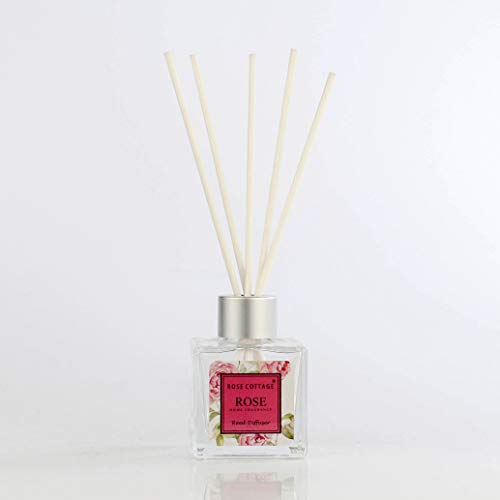 Rose Cottage Reed Diffuser Air Freshener Scented Sticks Fragrance Oil