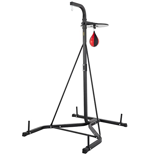 VEVOR Boxing Stand for Heavy Bag and Speed Bag , Punching Bag Stand