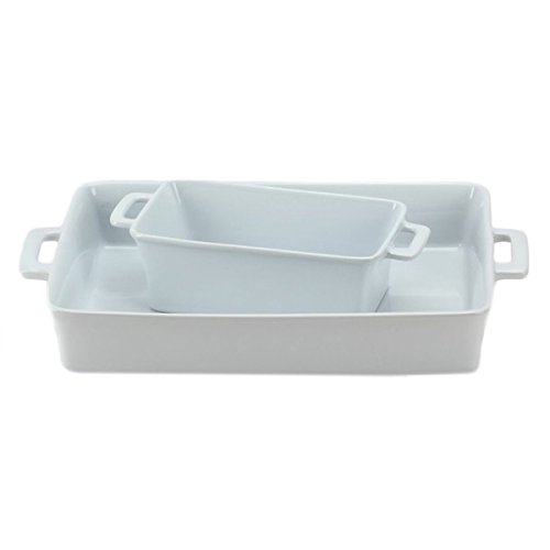 White Baking Dishes (Set of 2)