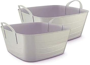 Life Story Flexi Tub 12 5l Flexibler Korbe Kunststoff Ablagekorb Badezimmerkorb Waschekorb Spielzeug Ablagekorb Aufbewahrungboxen Fur Innen Und Aussen Behalter 34x34x22 Cm Amazon De Kuche Haushalt